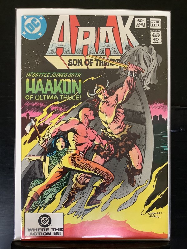 Arak, Son of Thunder #18 (1983)