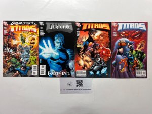 4 Teen Titans DC Comic Books # 2 3 9 10 Batman Superman Wonder Woman 61 JS46