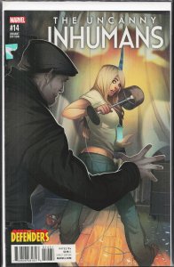 Uncanny Inhumans #14 Variant Cover (2016) Inhumans