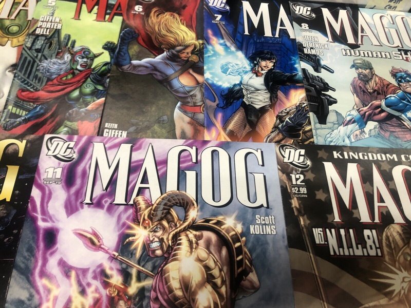 Magog Justice Society Of America (2009) Set Issue # 1-12 Keith Giffen •DC Comics