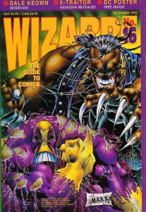 Wizard: The Comics Magazine #16 VF ; Wizard | Sam Kieth