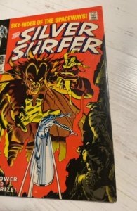 The Silver Surfer #3 (1968)st app of Mephisto nice solid book Fn/vf