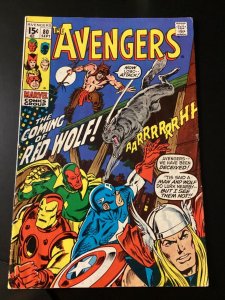 Marvel Comics, Avengers #80, 1970, 1st Red Wolf/ Lobo, Look!