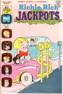 RICHIE RICH JACKPOTS (1972-1982) 7 VF-NM Oct. 1973 COMICS BOOK