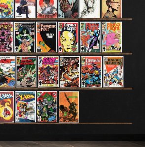 Huge Lot 150+ Comics with Rumble, Fantastic Four, Alpha Flight & More!