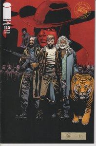 Image! The Walking Dead #115! Cover K! Great Looking Book! Great Looking Book!