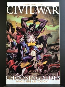 Civil War: Choosing Sides #1 (2007) Variant Cover