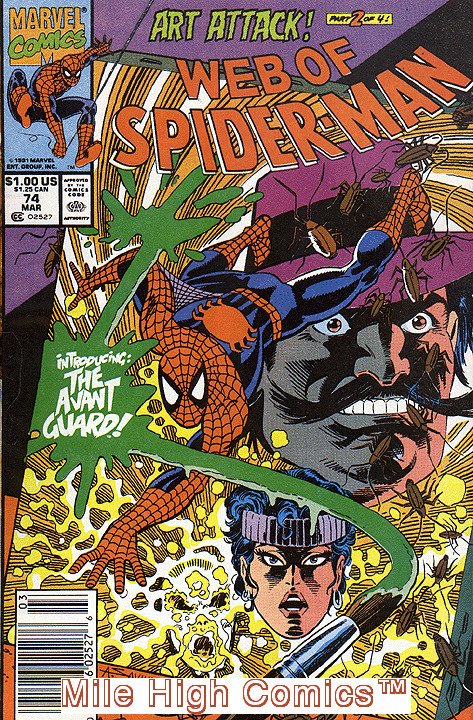 WEB OF SPIDER-MAN (1985 Series) (MARVEL) #39 Very Good Comics Book