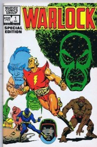 Adam Warlock #1 ORIGINAL Vintage 1982 Marvel Comics 