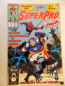 SUPER PRO # 1 MARVEL SPORTS ACTION SPIDER-MAN