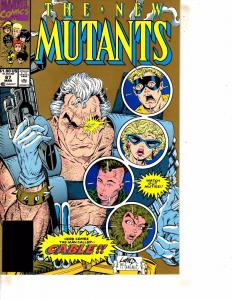 New Mutants # 87 NM 2nd Print 1st Appearance Of Cable Marvel Comic Book J254