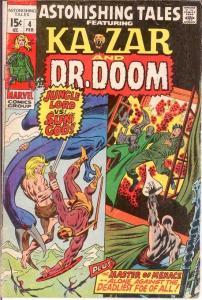 ASTONISHING TALES (1970-1976) 4 VG COMICS BOOK