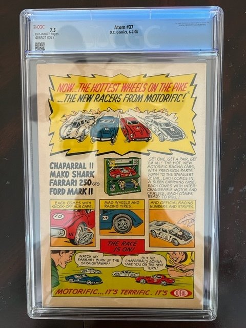 The Atom #37 (1968) - CGC 7.5 - 1st Major Mynah !