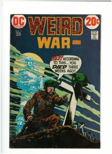 Weird War Tales #11 VG+ 4.5 DC Comics 1973 Bronze Age War & Horror  
