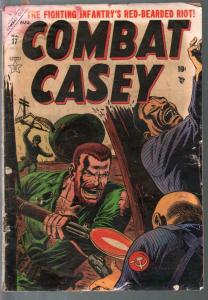 Combat Casey #17 1954-Atlas-Violent Korean War stories-pre-code-G 