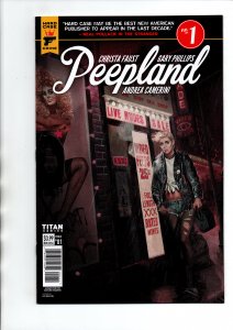 Peepland #1 - Christa Faust - Hard Case Crime - VF