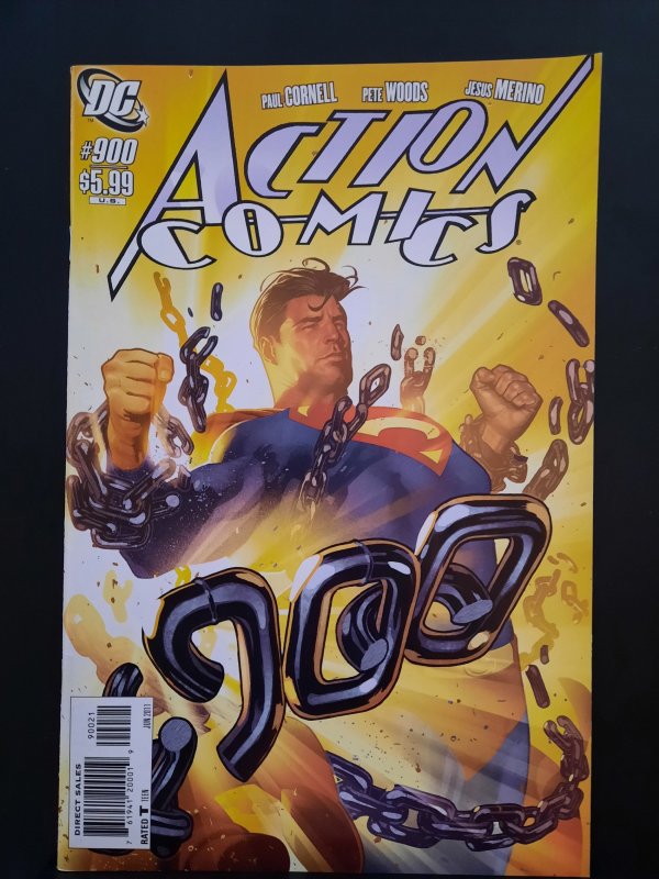 Action Comics #900 Variant VF+ 2011
