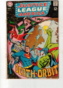Justice League of America #71 (1969) PRICE DROP! VG+ New Wonder Woman John Jonzz