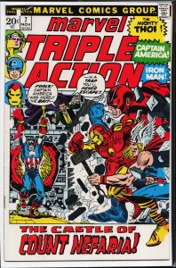 Marvel Triple Action #7 (1972) The Avengers
