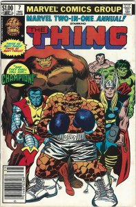 Marvel Two-in-One Annual #7 (1982)