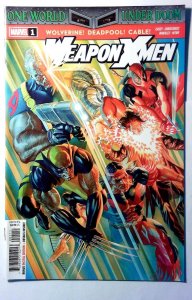 Weapon X-Men #1 2025 Marvel One World Under Doom Cable Deadpool Wolverine Comic