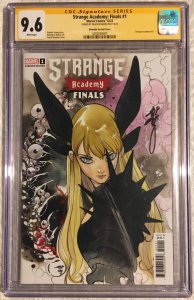 1:50 Momoko Variant SIGNED Strange Academy Finals #1 (Legacy #19) CGC 9.6 NM+