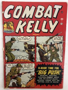 Combat Kelly 2, VG, tender trap story! OW pages