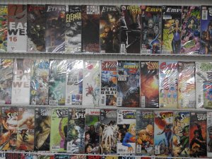 Huge Lot 120+ Comics W/ Superman, Spider-Man, Eternal Warrior+ Avg VF- Condition