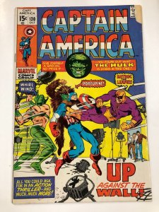 CAPTAIN AMERICA 130 (Oct 1970) G-VG M Severin/Sinnot cvr; Stan,Gene Colan, Ayers