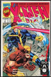 X-Men #1 Wolverine and Cyclops Cover (1991) X-Men [Key Issue]