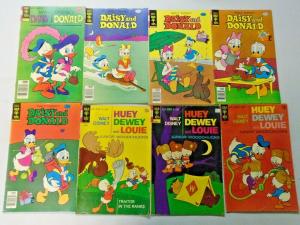 Donald Duck lot 32 different books VG condition (silver + bronze age eras)