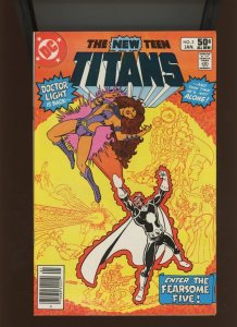 (1981) The New Teen Titans #3: BRONZE AGE! KEY ISSUE! NEWSSTAND EDITION! (6.0)