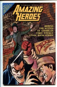 AMAZING HEROES #80 1985 - comics - John Byrne Fantastic Four 