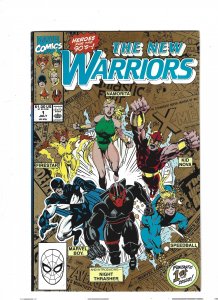 The New Warriors #1 (1991) 2nd Printing