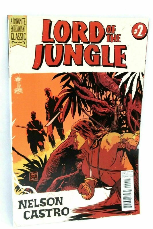 LORD OF THE JUNGLE #2 FRANSISCO FRANCAVILLA VIRGIN AND REGULAR COVERS SET.