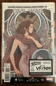 Civil War #1 Incentive Marguerite Sauvage Variant (2015)