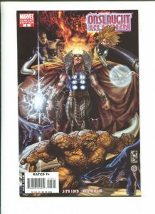 ONSLAUGHT REBORN #5 - VARIANT COVER The Fisherman Collection (9.2) 2008