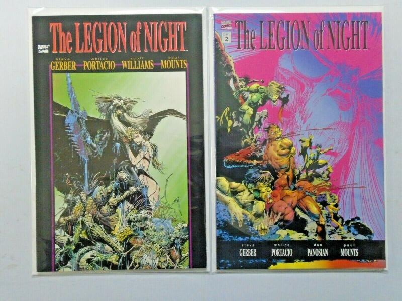 Legion of Night set #1 to #2 - 8.0 - 1991