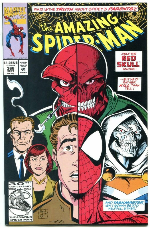 AMAZING SPIDER-MAN #366 1992-MARVEL COMICS NM 