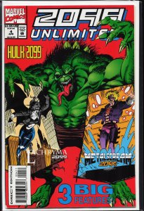 2099 Unlimited #4 (1994) Hulk 2099