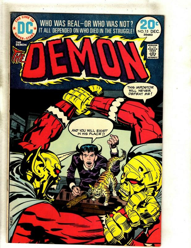 The Demon # 15 VF DC Comic Book Jack Kirby Bronze Age Etrigan Fourth World RS1