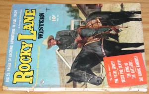 Rocky Lane Western #24 april 1951 - golden age fawcett western comic - 52 pages