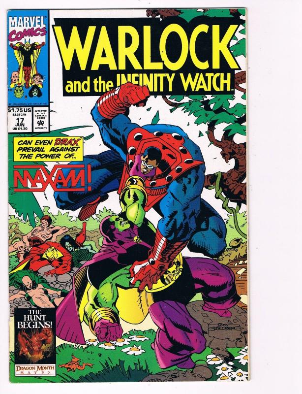 Warlock And The Infinity Watch # 17 Marvel Comic Books Hi-Res Scans WOW!!!!!! S2