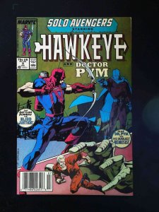 Solo Avengers #8  Marvel Comics 1988 Vf+ Newsstand