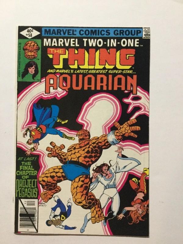 Marvel Two-In-One 58 Nm Near Mint