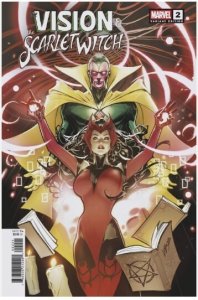VISION SCARLET WITCH #2 MARVEL COMICS 2025 VARIANT PABLO V ILLALOBOS NM