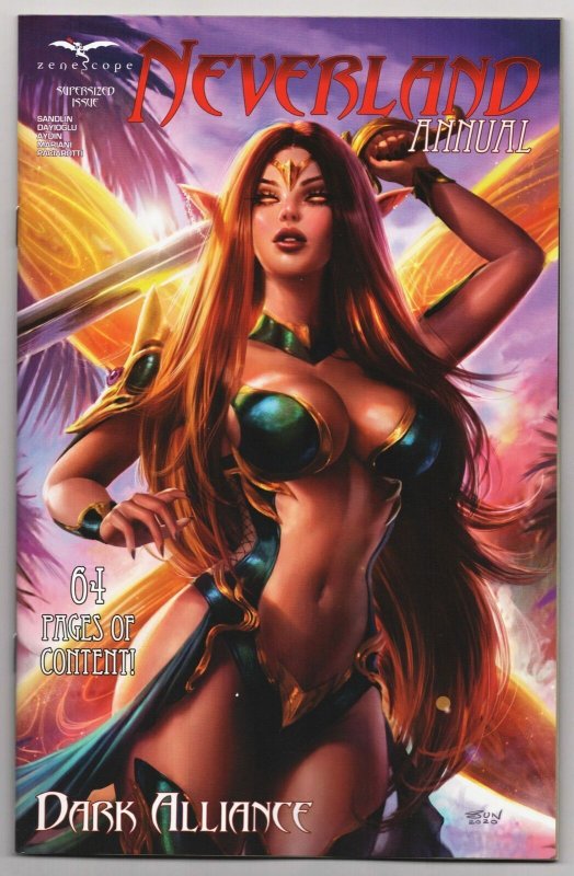 Neverland 2021 Annual #1 Khamunaki Variant (Zenescope) NM