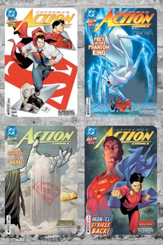 Action Comics #1070-1081 Lot Superman: Phantoms Story Arc