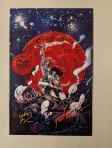 Die!namite Never Dies #1 Galaxy Con Exclusive 2X Signed Gary Brown & Van Lente