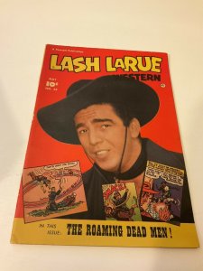 Lash Larue Western 28 Fn Fine 6.0 Fawcett